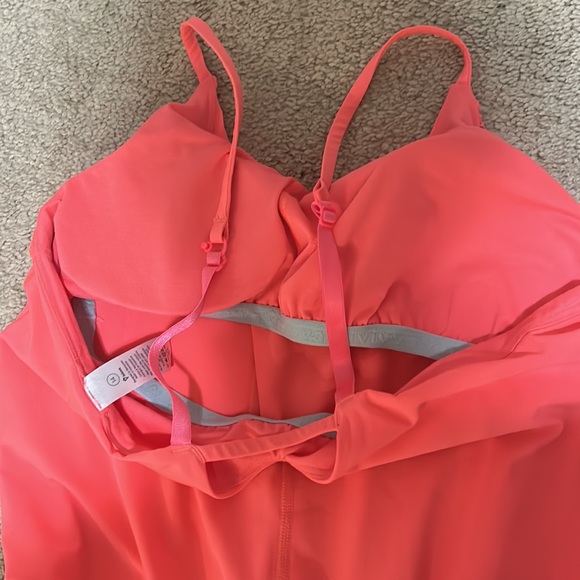 ivivva by lululemon girls size 14 athletic romper with built in shelf bra - Picture 3 of 4